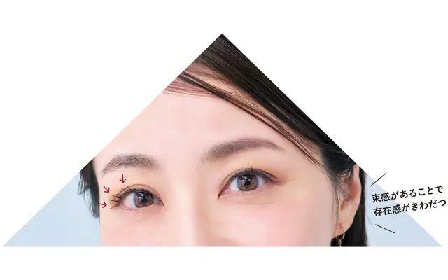 マスカラは束塗りが正解