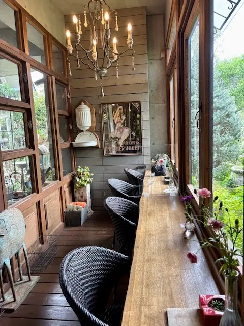 お庭も素敵なおしゃれカフェで至福の時間♪の画像_6