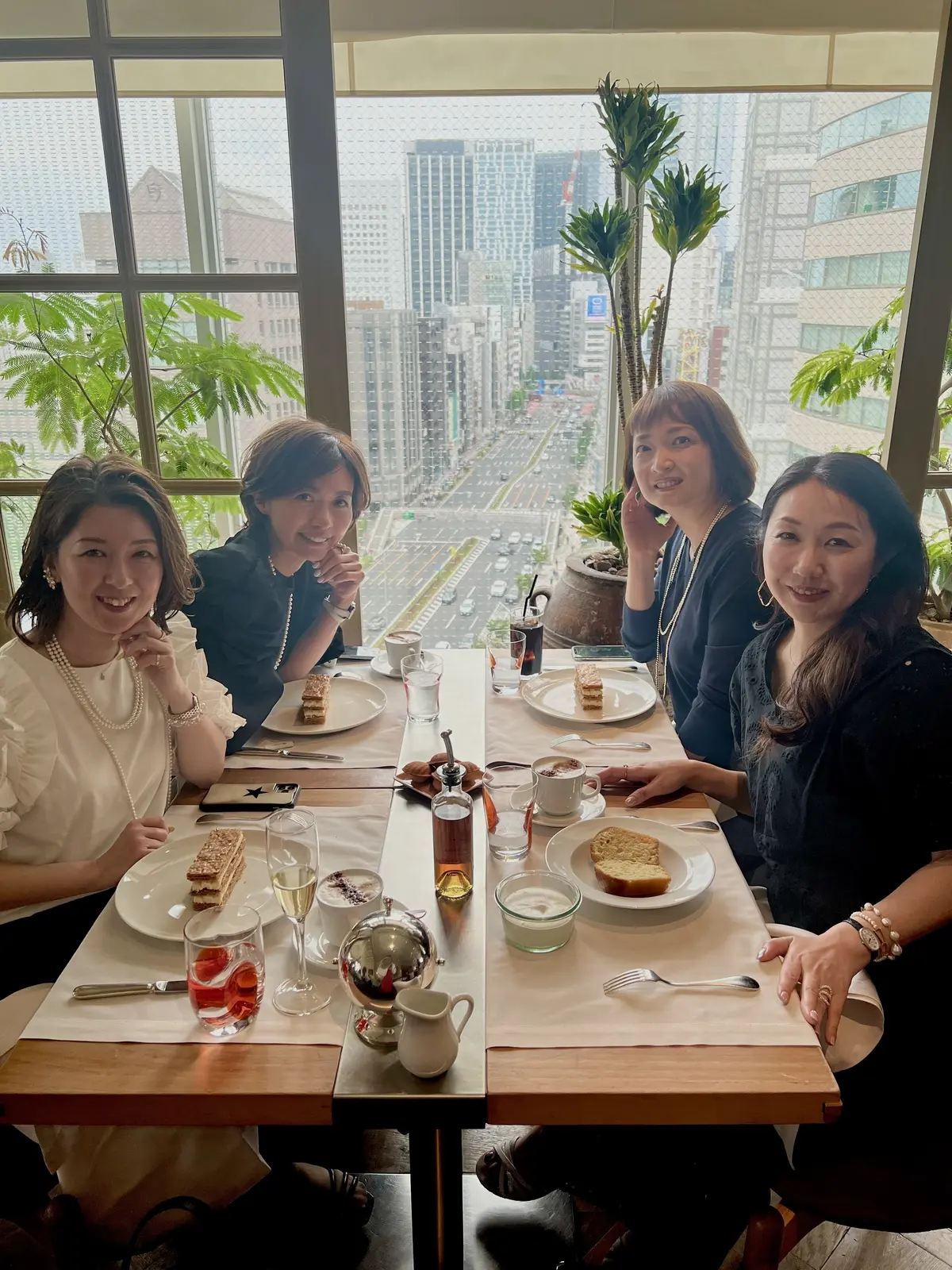 話は尽きず楽しいランチもあっという間！