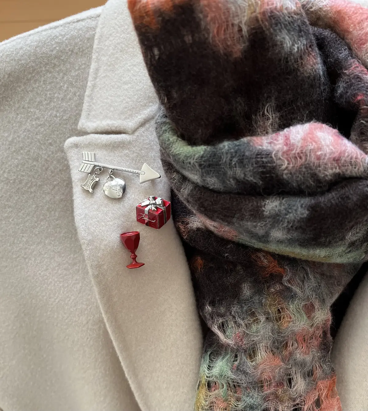 ブローチでクリスマス🎄の画像_1