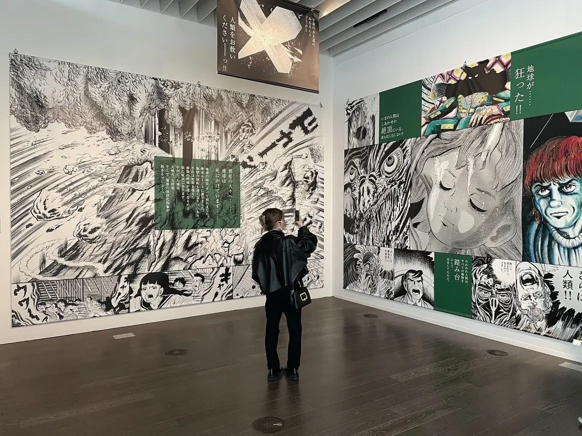 「楳図かずお大美術展」に次男とお友達を連の画像_7