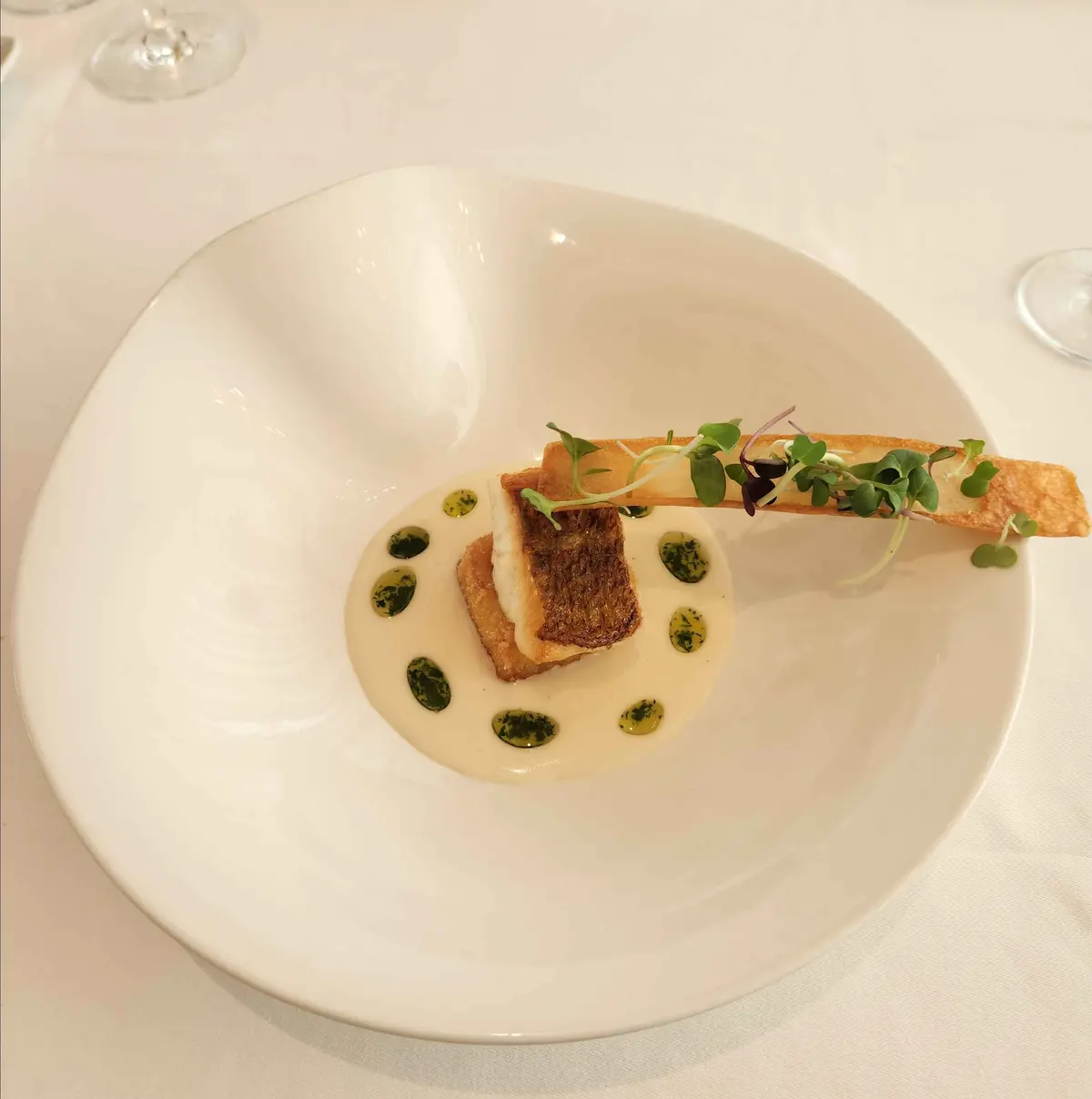 メインはお魚にしました。