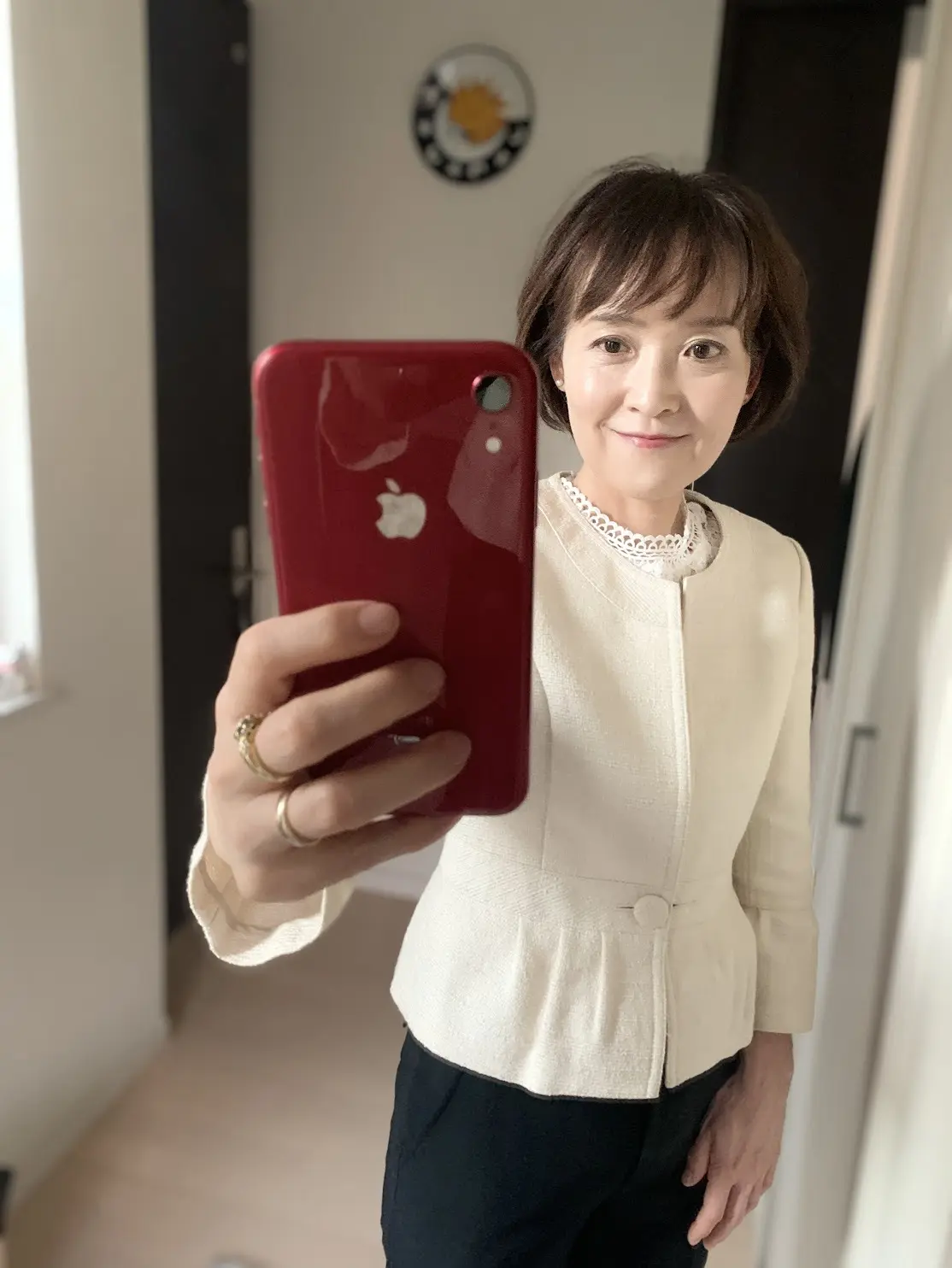 カットから２週間後