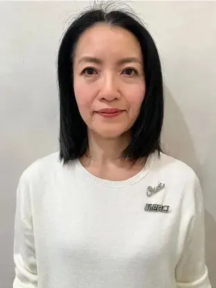 技あり前髪×ショートボブでトップに理想的なふんわり感とメリハリが！【50代・チームJマダムの劇的ヘアチェン成功例】