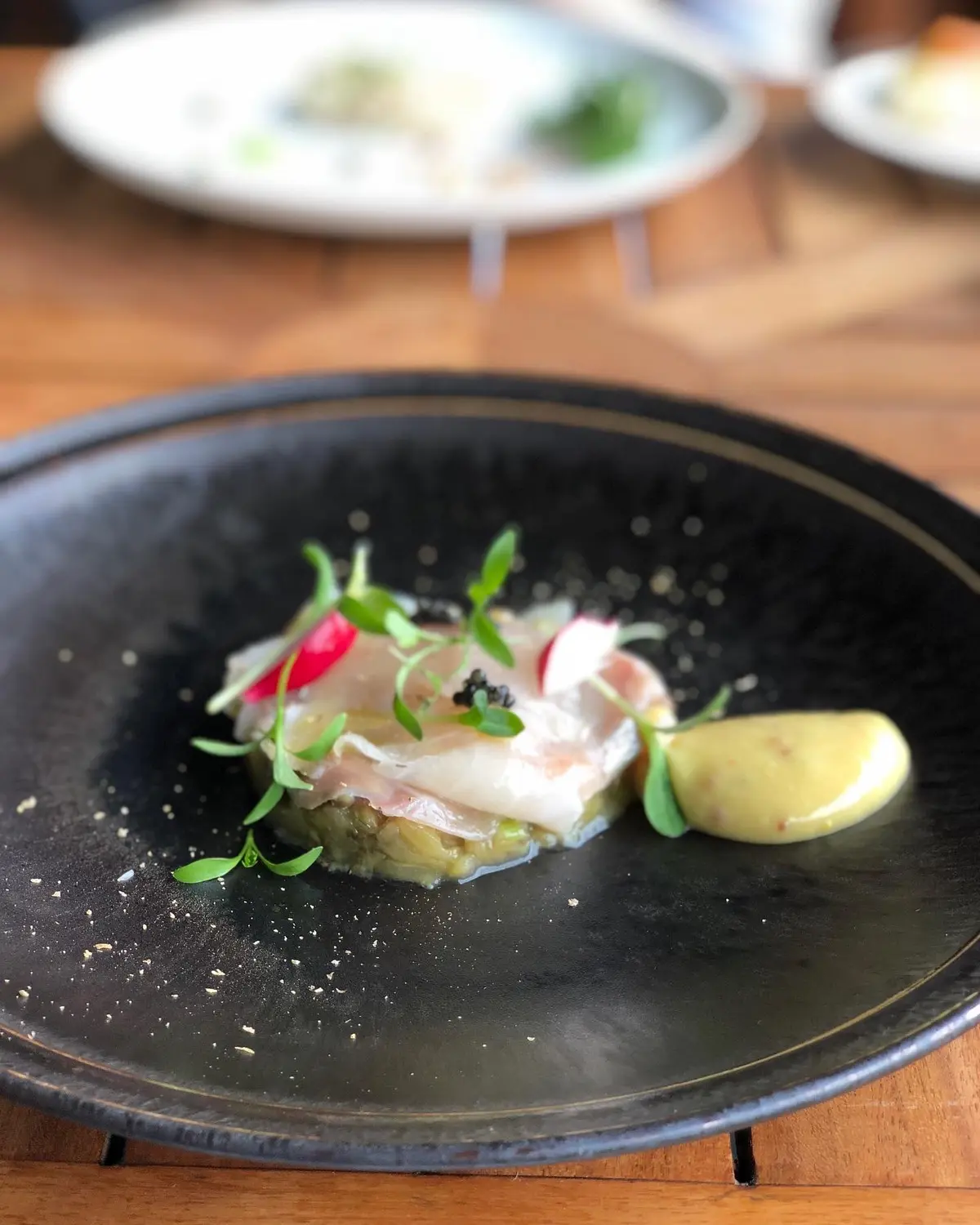 ホテルランチには、リネンのマキシワンピーの画像_2