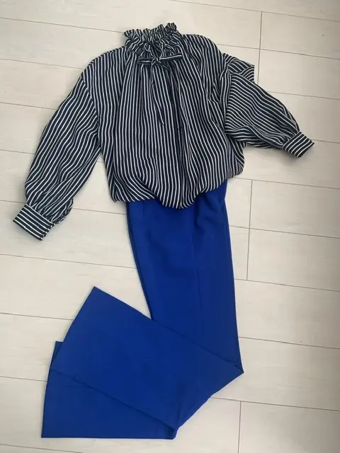 ZARAのカラーパンツと楽しい友とのランの画像_3