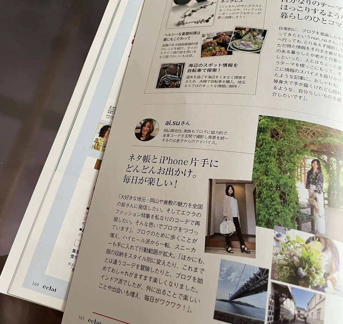 雑誌ページ