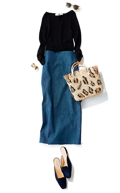 ラフィアバッグ2