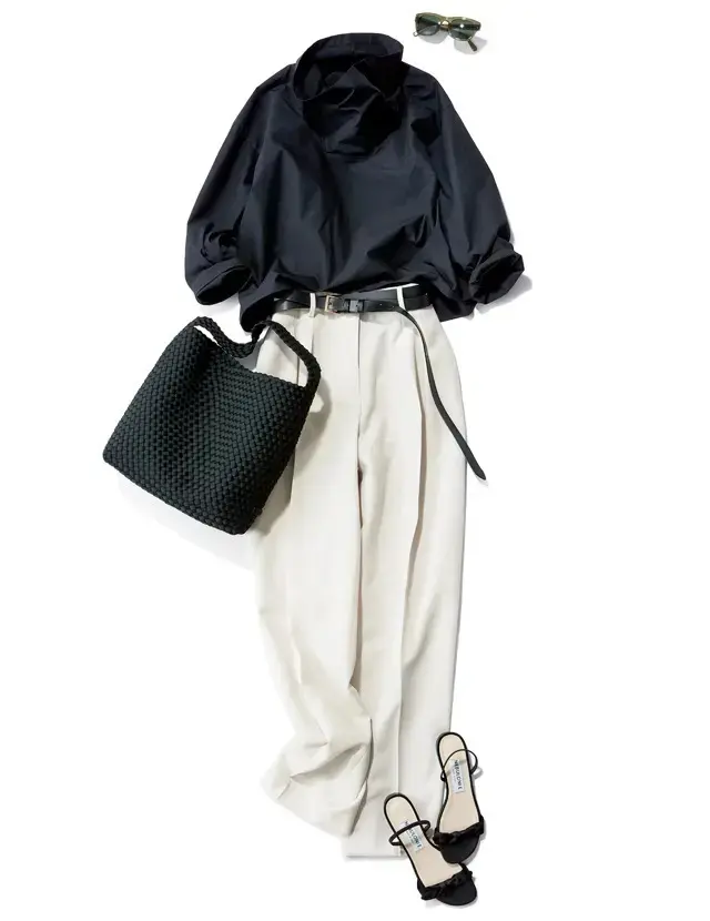 ダブル巻きタイプでいつものボトムのしゃれ感がアップ！