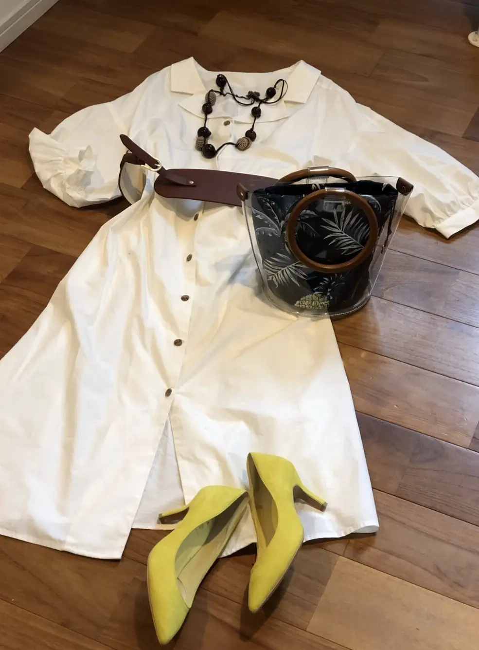 春のシャツワンピコーデで箱根旅•.＊•の画像_5