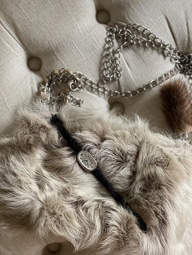 ファーバックで秋らしさをプラス