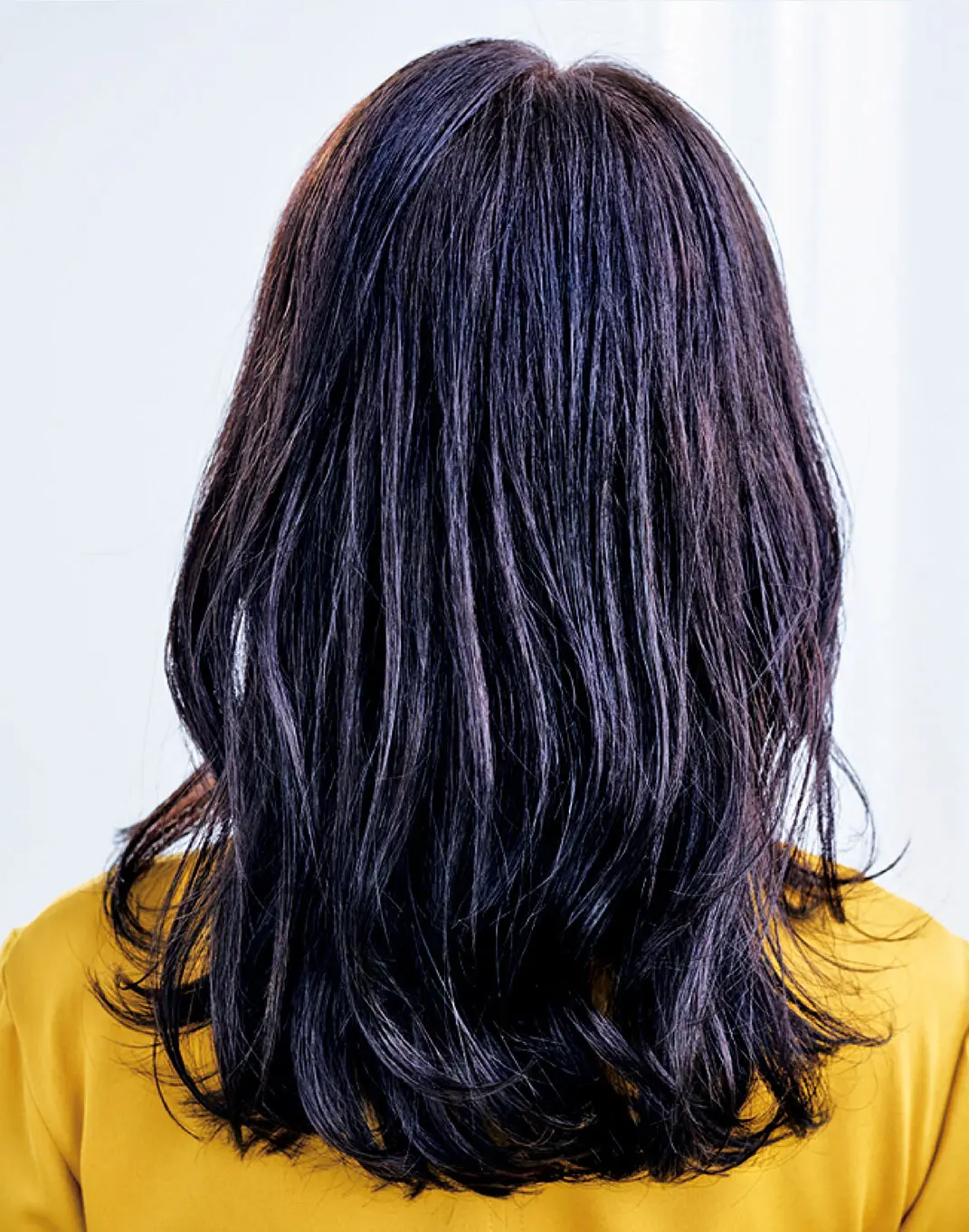 OurAge×Webエクラ　後ろから見たロングヘア　ヘアスタイル　40代50代