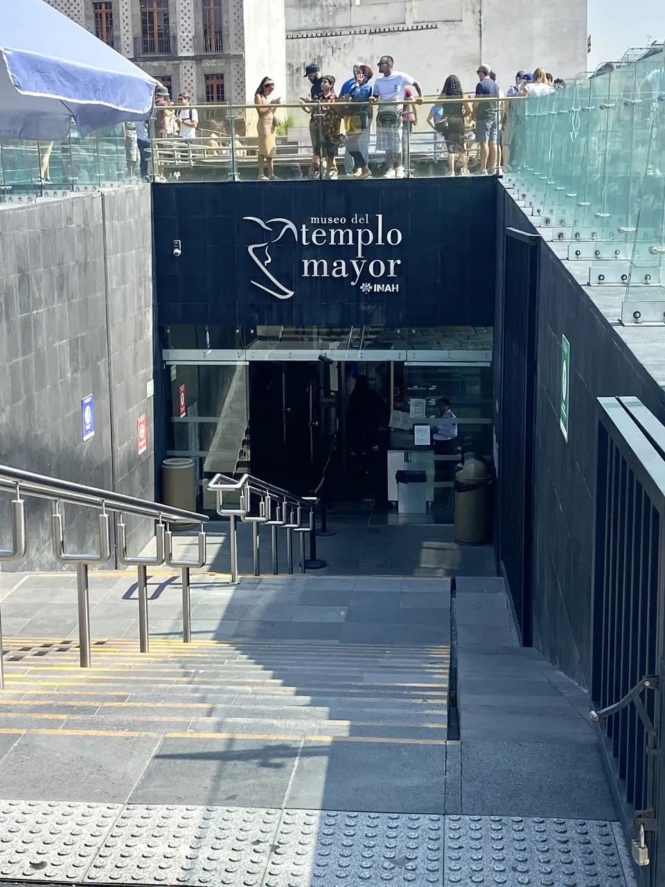 Templo Mayor entrada