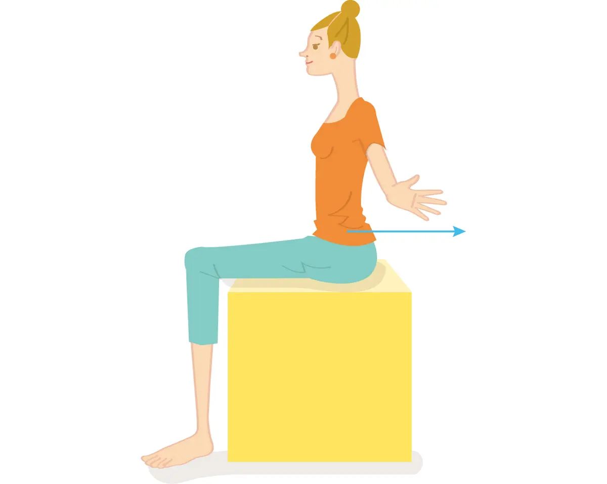 OurAge×Webエクラ　３　そのまま腕を後ろに引いて戻して、前後にパタパタと動かします