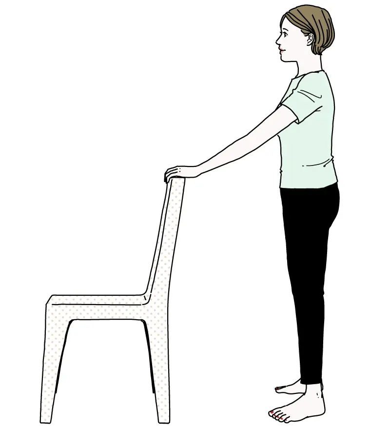 OurAge×Webエクラ   椅子につかまって行うドクターズスクワット-2