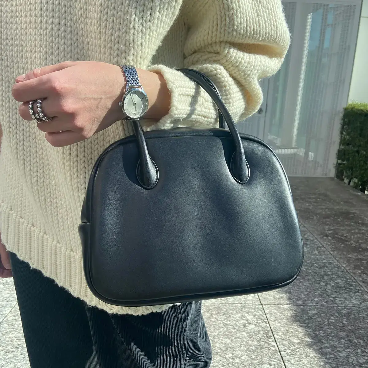 小柄なK持にジャストフィットな、ミニボストンバッグ