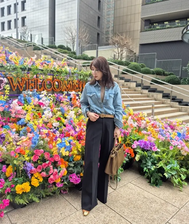 GUのデニムシャツでミッドタウン日比谷のの画像_5