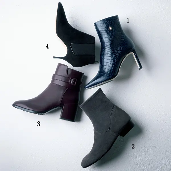 色もデザインも豊富な今季のショートブーツ