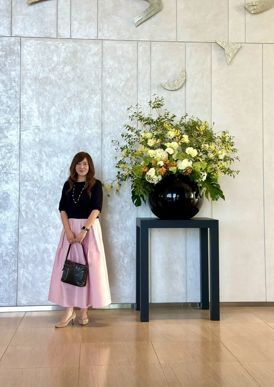 心躍るピンクのスカートでホテルランチへ@の画像_22