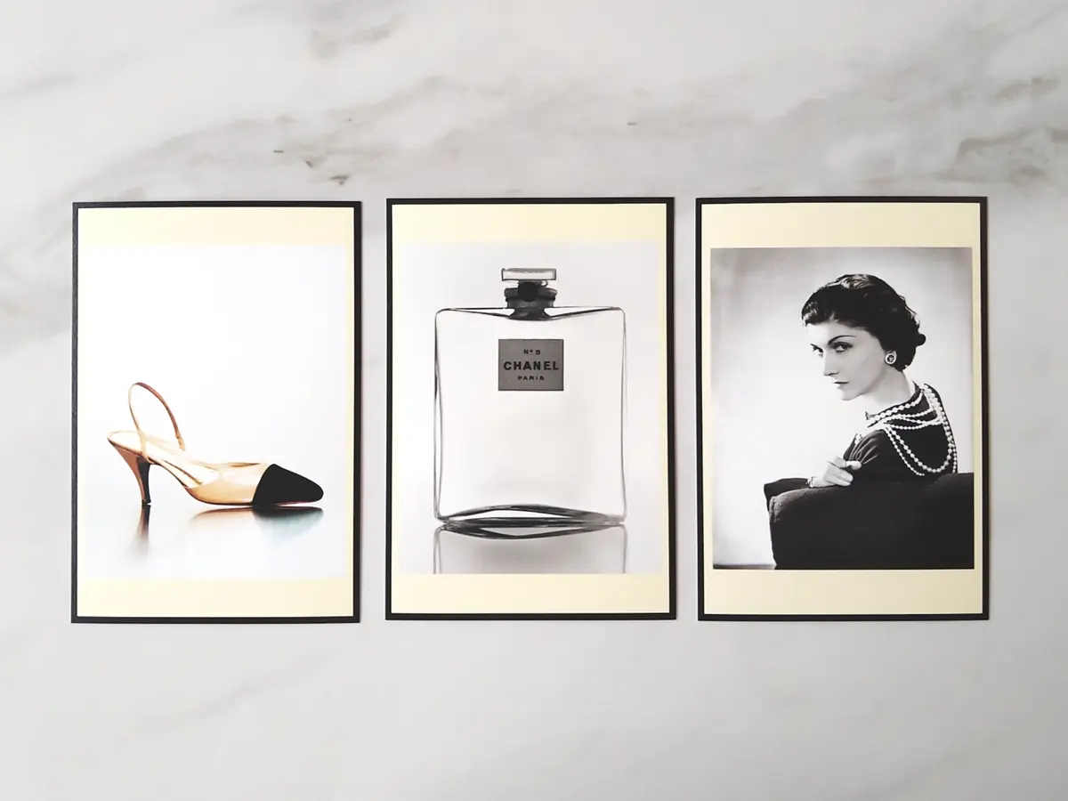 ガブリエルシャネル展、ミュージアムショップ、ポストカード
