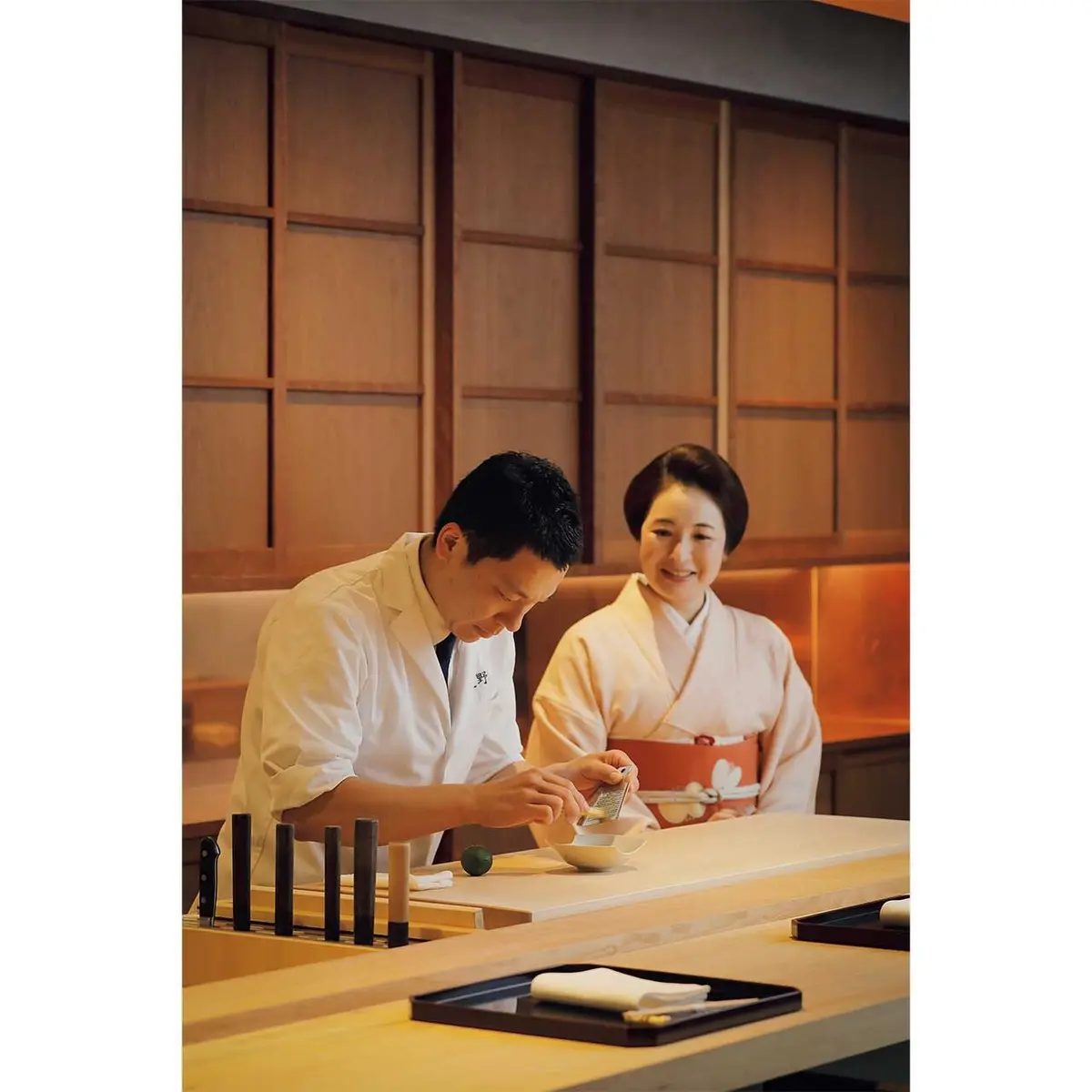 祇園甲部の芸妓だった女 将の裕子さんが接客　