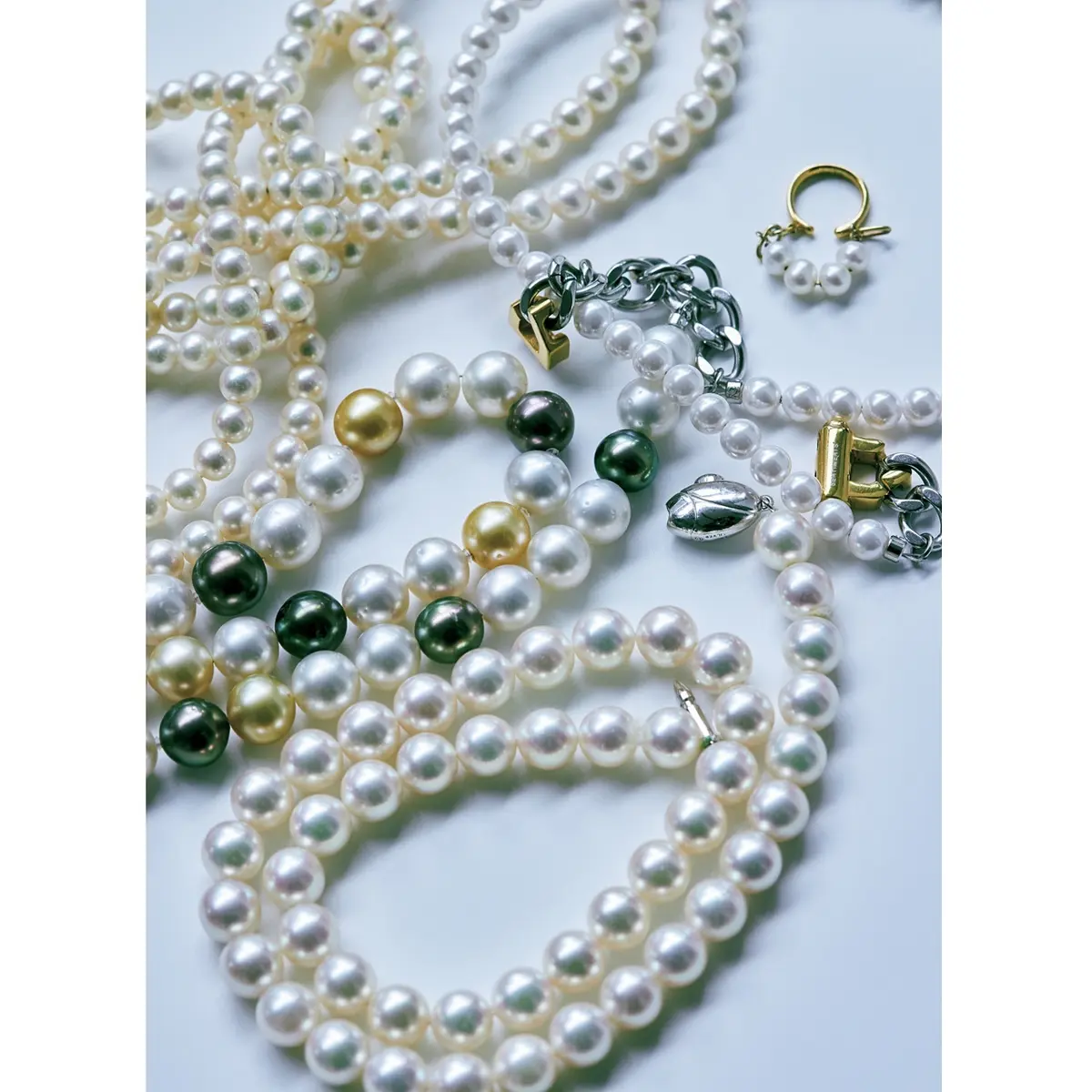 多種多様なパールジュエリー