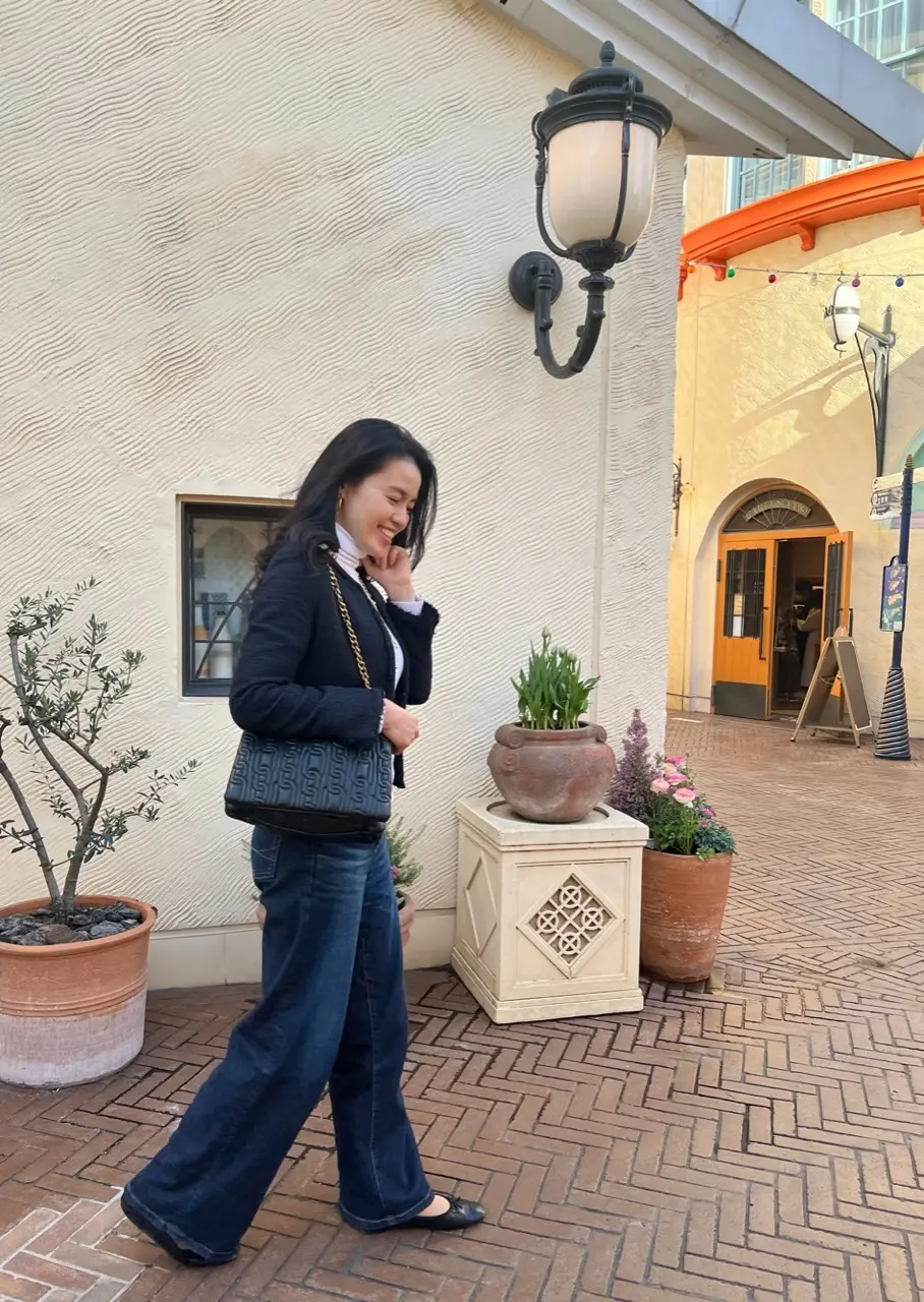 ネイビージャケットで思い出の場所へ♡の画像_14