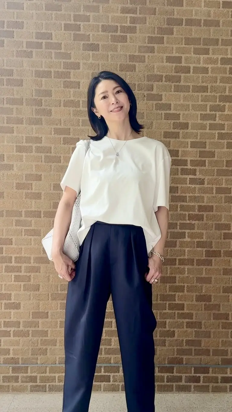 大人のきれいめチノパン💙の画像_7