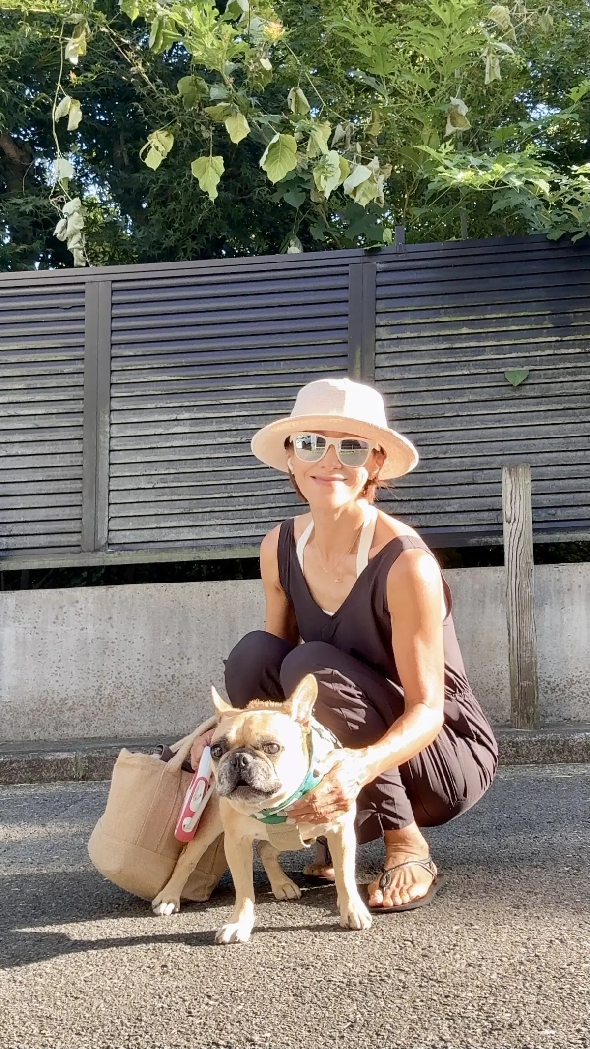 【ユニクロワンピ】でお散歩へ！愛犬と楽しの画像_6