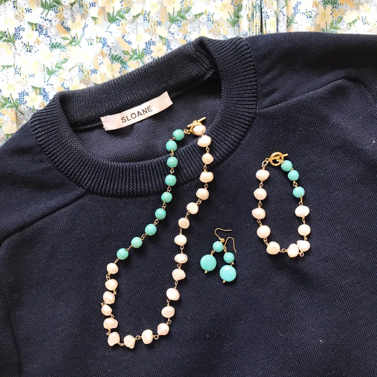 ネイビー＆ターコイズの画像_1