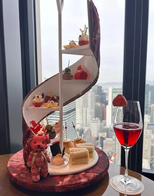 今年の自分へご褒美♡コンラッド大阪のアフの画像_3