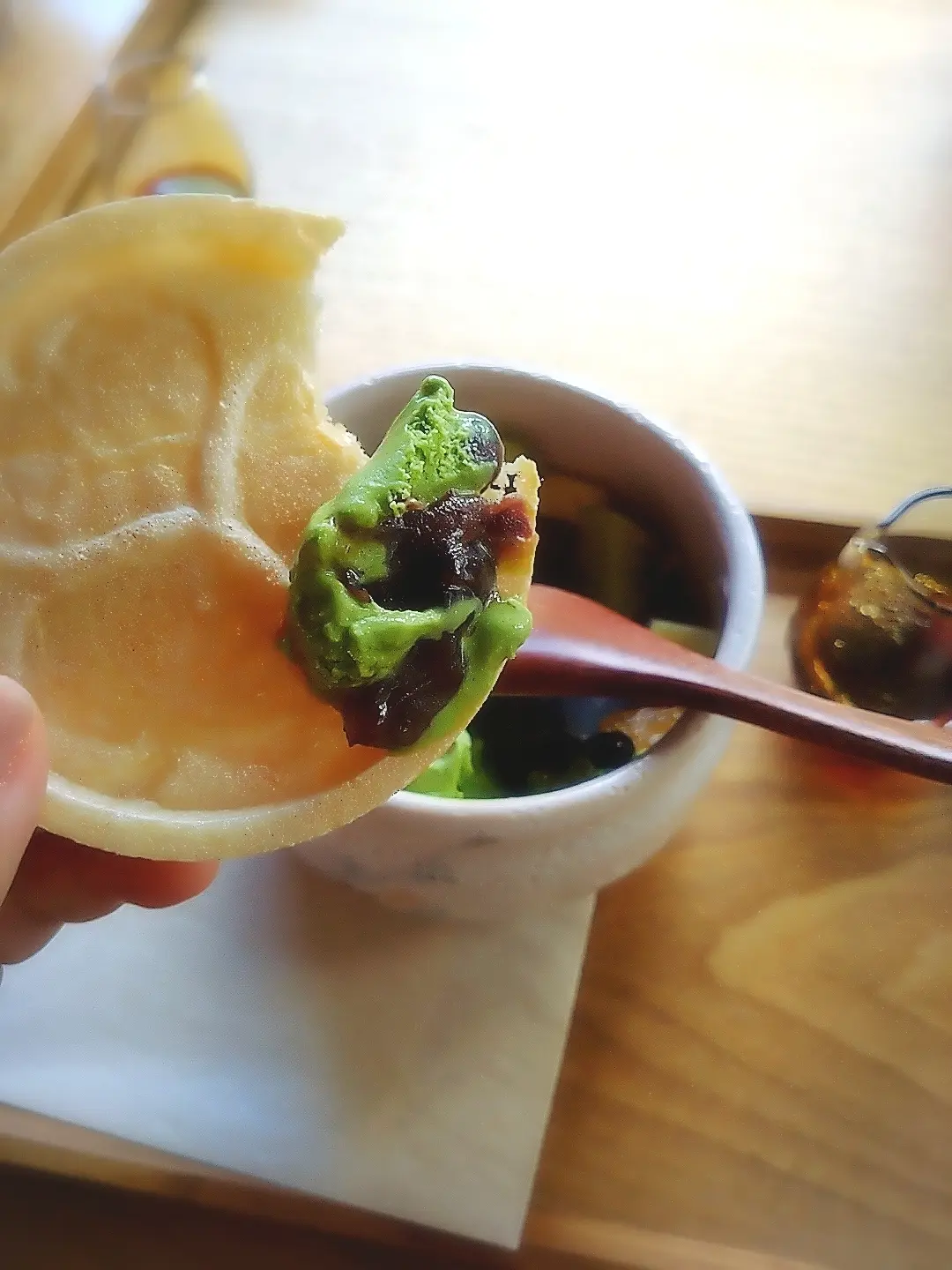 名古屋、徳川園、尾張徳川家、蘇山荘、和カフェ、40代ファッション、スタイルデリのコート、あんみつ