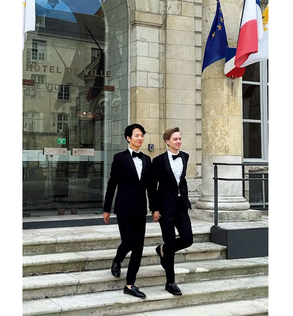 OurAge×Webエクラ　2016年に日本で出会い、半年後にはクリスからプロポーズ。’23年3月に同性婚を認められているフランスで結婚。