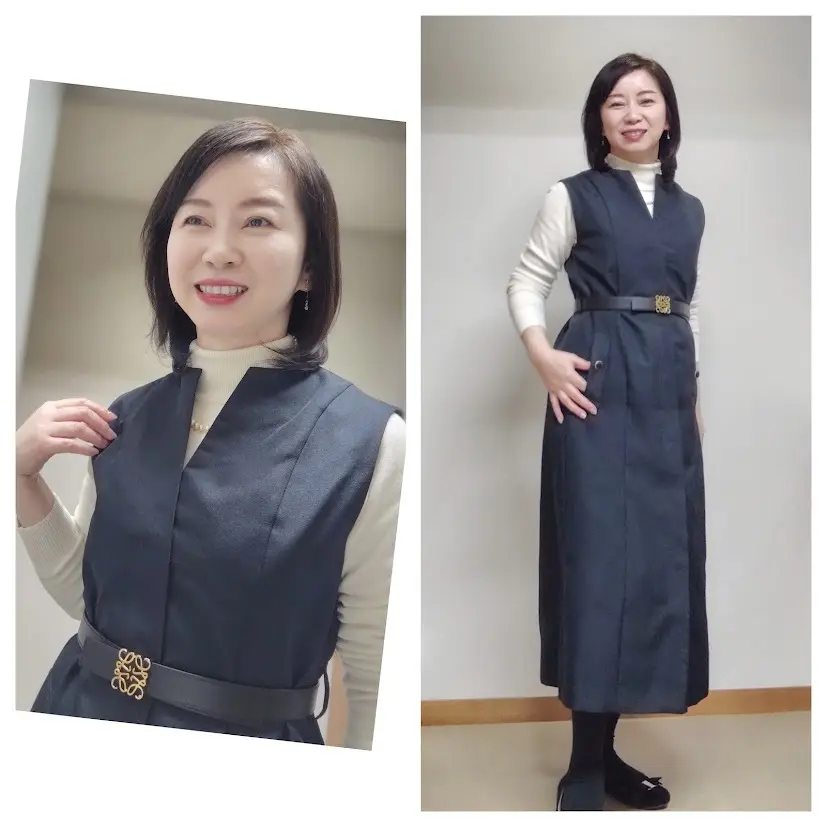 1月仕事始め。アラフィフ秘書お仕事毎日服の画像_1