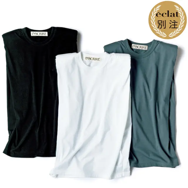 アンスクリア×エクラ ショルダーパッドT