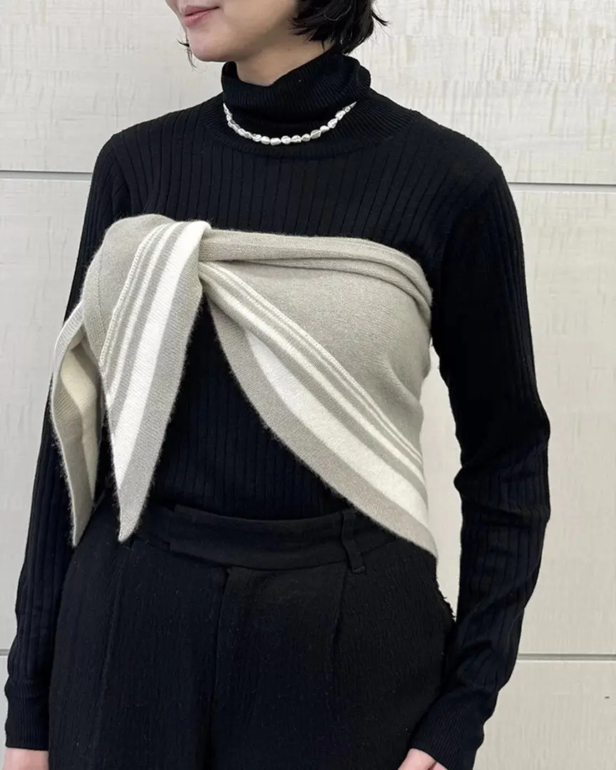 ストールの巻き方6選｜冬コーデを格上げすの画像_7