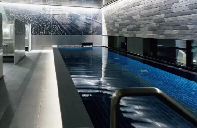 アートワークの大浴場