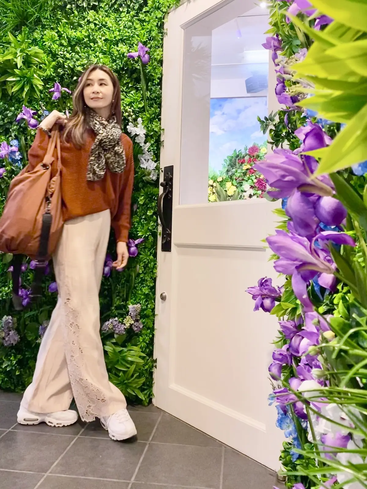 初夏の陽気が嬉しいオレンジコーデでフラワの画像_2