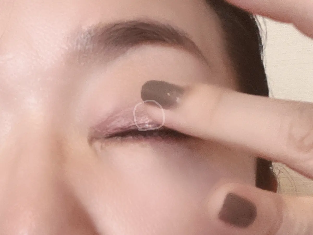 アイメイク　プロセス５