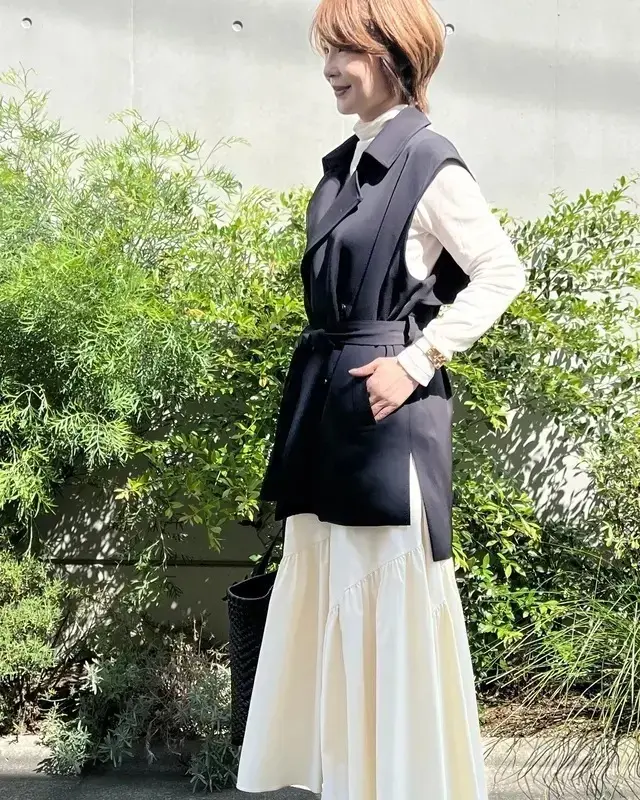 おしゃれな50代が着こなす「ユニクロ・GU」大人の秋コーデ