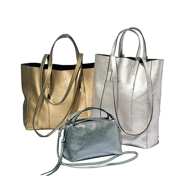 「ジャンニ キアリーニ」のシャイニーバッグ