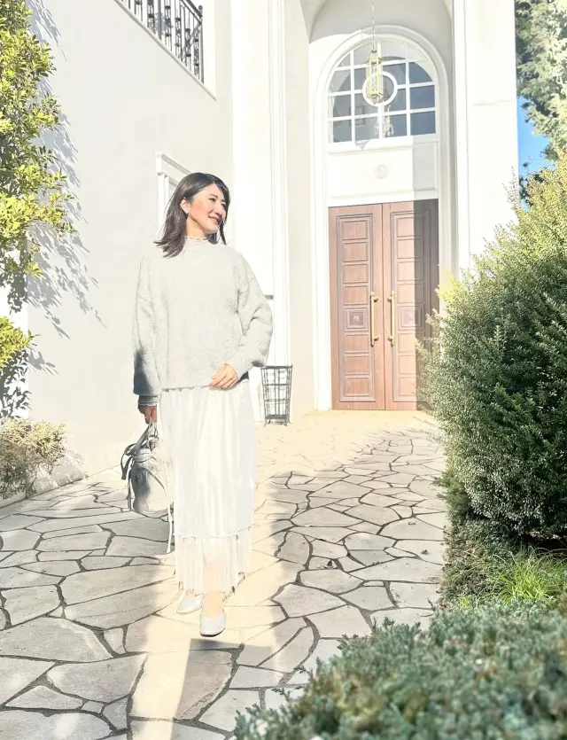 E by eclat アルパカ混ほんのりの画像_1