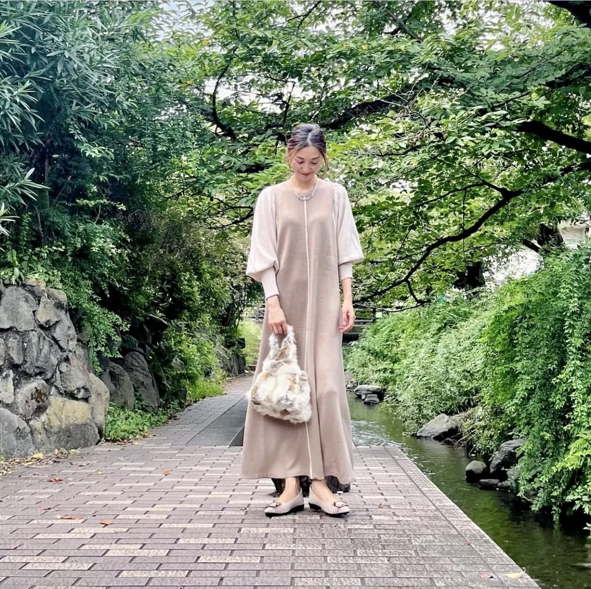 ベージュワンピース♡4styleの画像_10