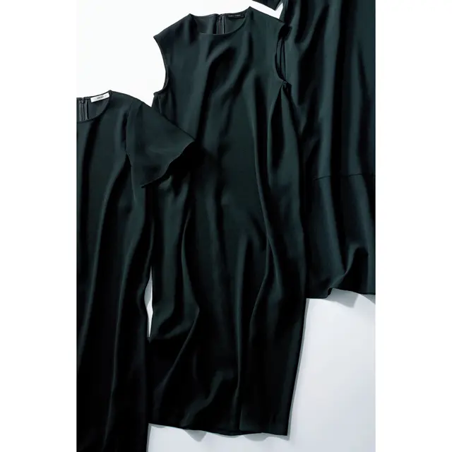 ヨーコ チャンのコクーンシルエットのワンピース