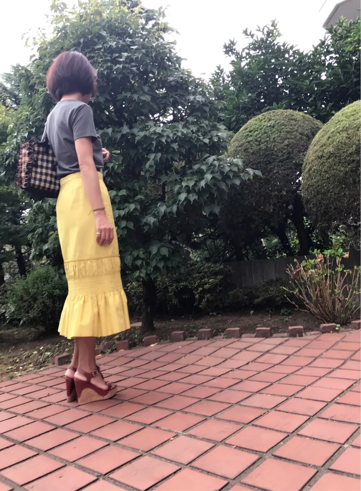 UNIQLO UのカーキTで秋色コーデ♪の画像_3