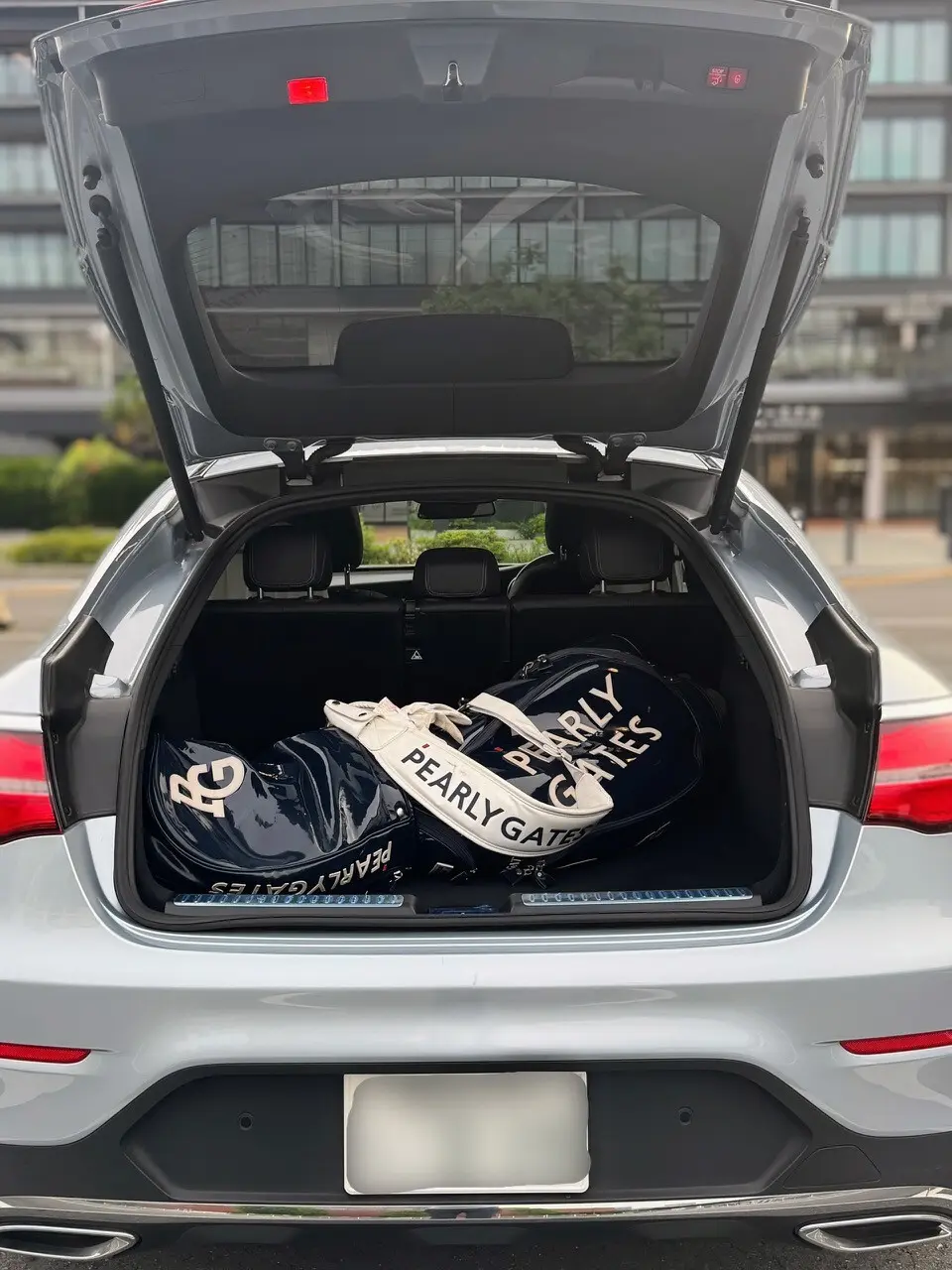 メルセデス・ベンツのGLC Coupéのトランクスペース