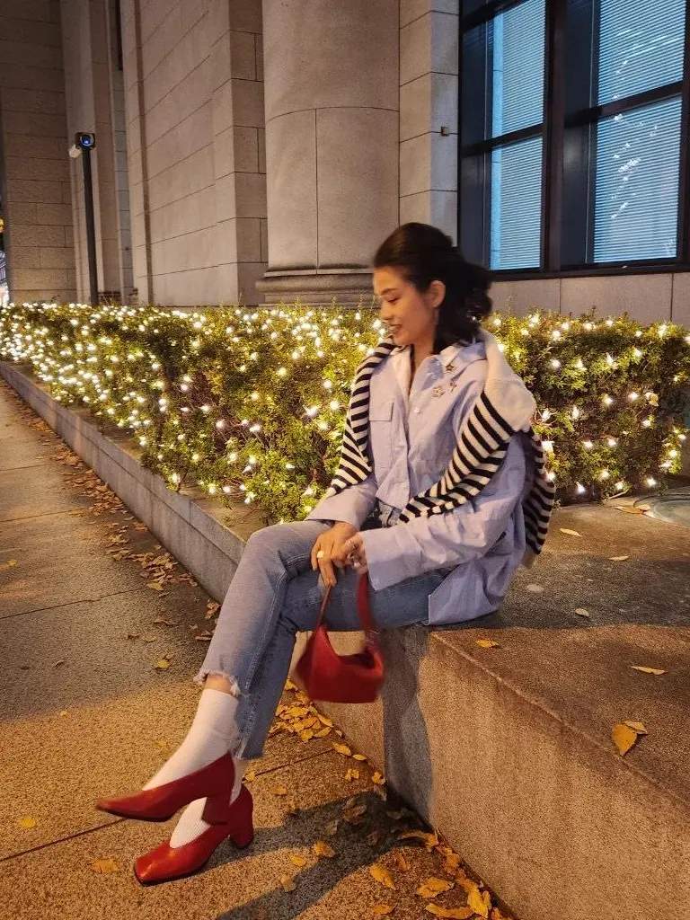 シンデレラパンプスで褒められコーデの画像_3