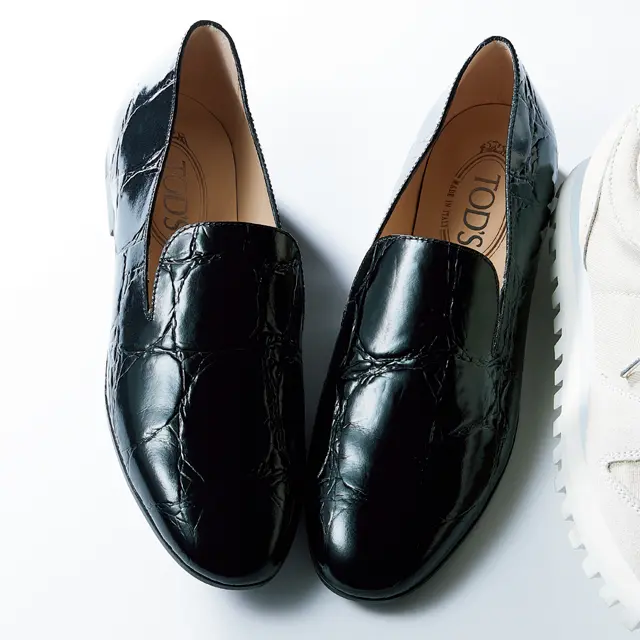 トッズのオペラシューズ