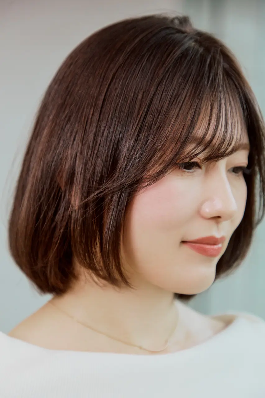 Webエクラ ボブヘアスタイルのポイント
