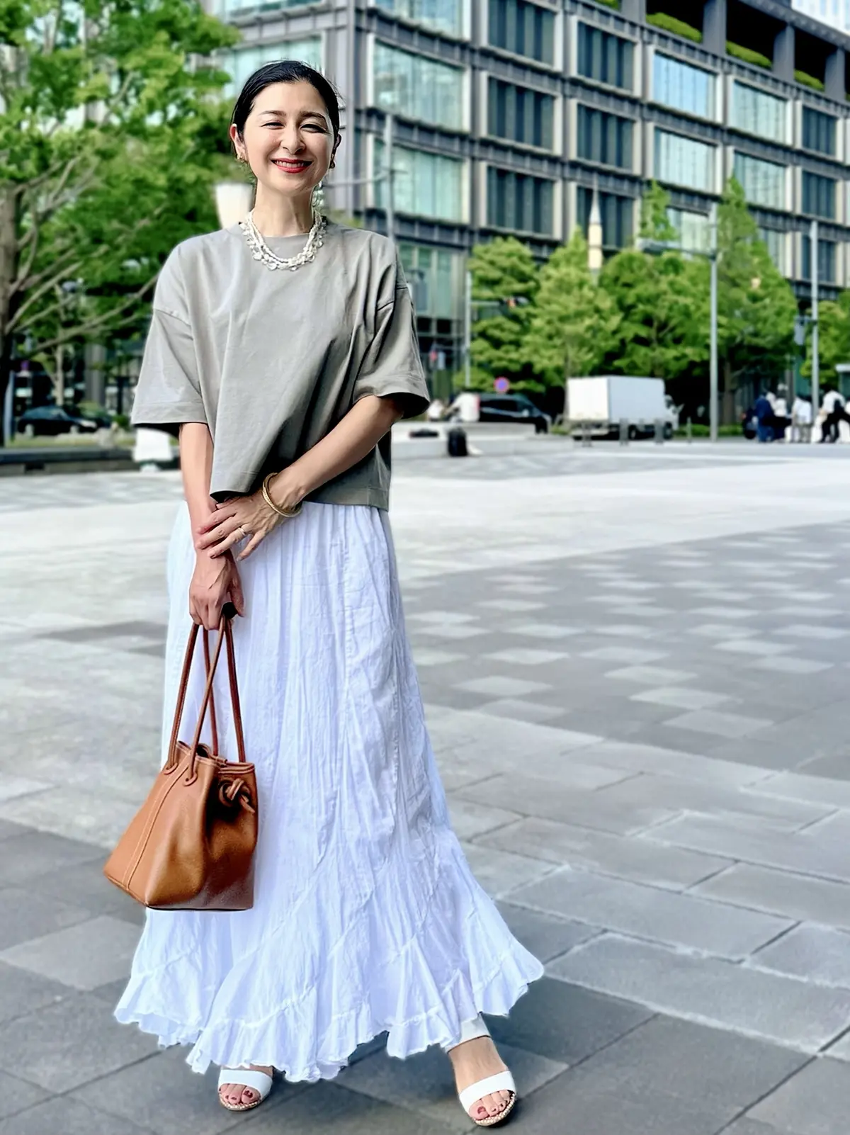 上品カジュアルな印象を作れる♪村山佳代子の画像_7